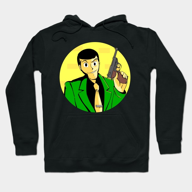 lupin iii Hoodie by inkpocket